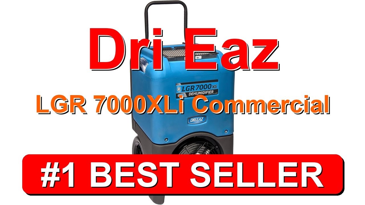 Коммерческий осушитель воздуха Dri Eaz LGR 7000XLi с насосом F412, 29 галлонов, промышленный осуш...