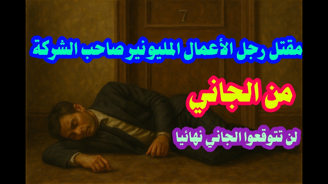 من الجاني حل لغز مقتل رجل الأعمال المليونير صاحب الشركة في ظروف غامضة والقاتل لن تتوقعوه نهائيا
