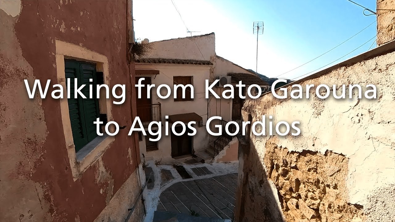 Kato Garouna to Agios Gordios