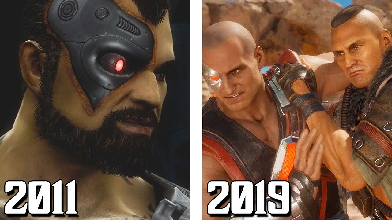 Kano Helping Kabal in Mortal Kombat 9 vs Kabal Helping Kano in Mortal Kombat 11 Comparison