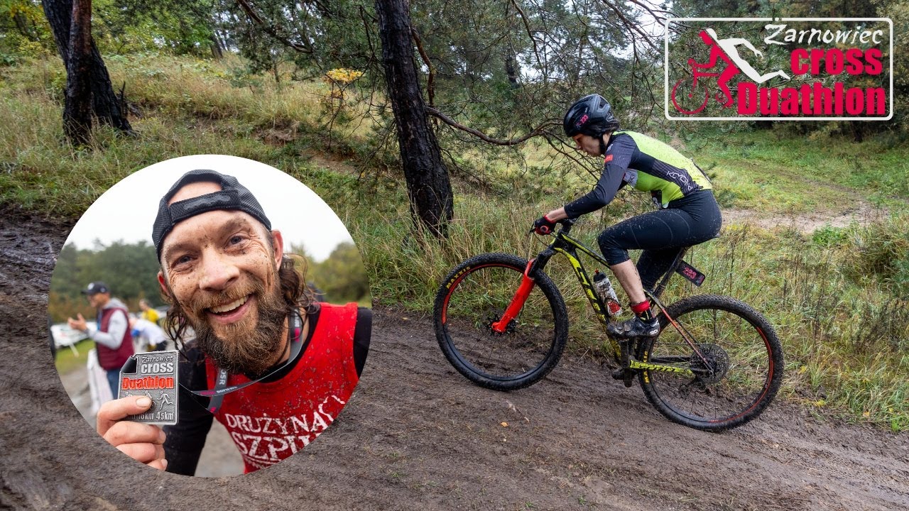 Sposób na sobotnie upodlenie czyli deszczowy Cross Duathlon Żarnowiec