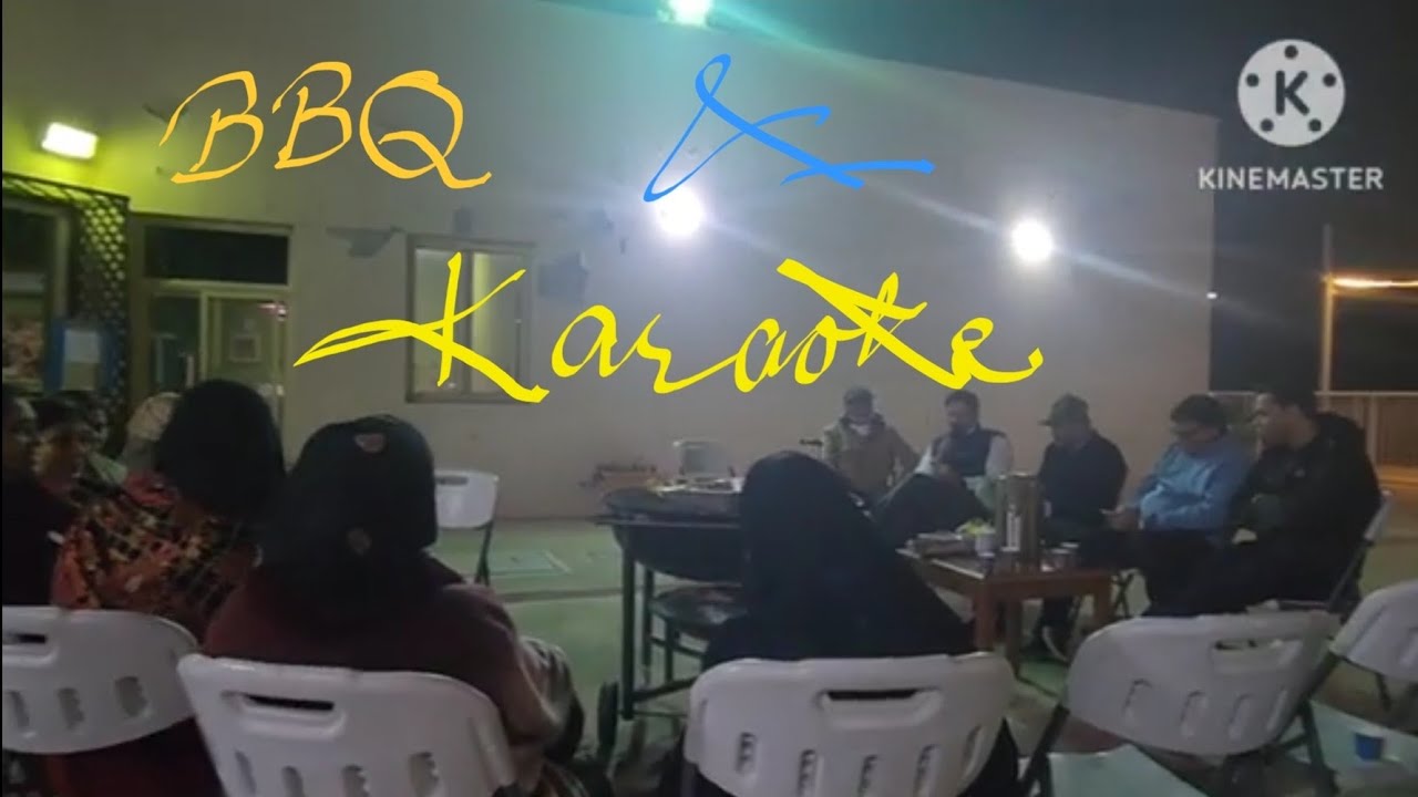 BBQ & Karaoke Evening at SABCO Bechtel Compound REC Center Jubail KSA