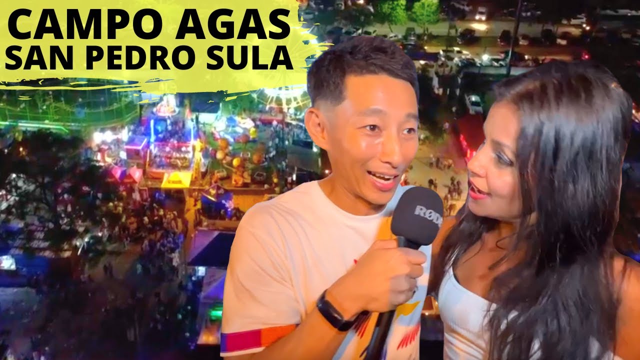 Fui a la fiesta MÁS GRANDE de vaqueros en Honduras | Campo Agas de noche, San Pedro Sula 🤠🎉