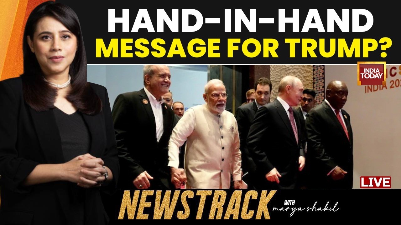 LIVE: BRICS 2026: Modi&rsquo;s Hand-In-Hand Moment With Iran President, Message For Trump?