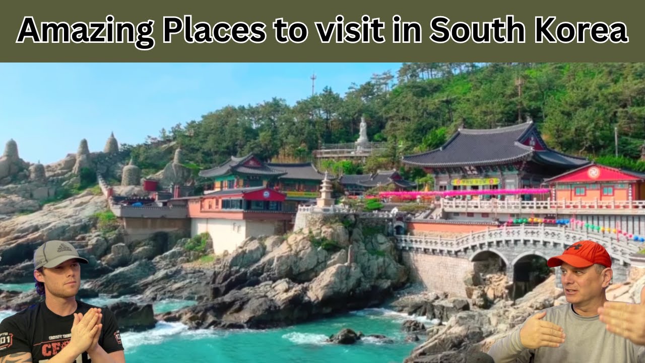 Two AMERICANS REACT to Amazing Places to visit in South Korea