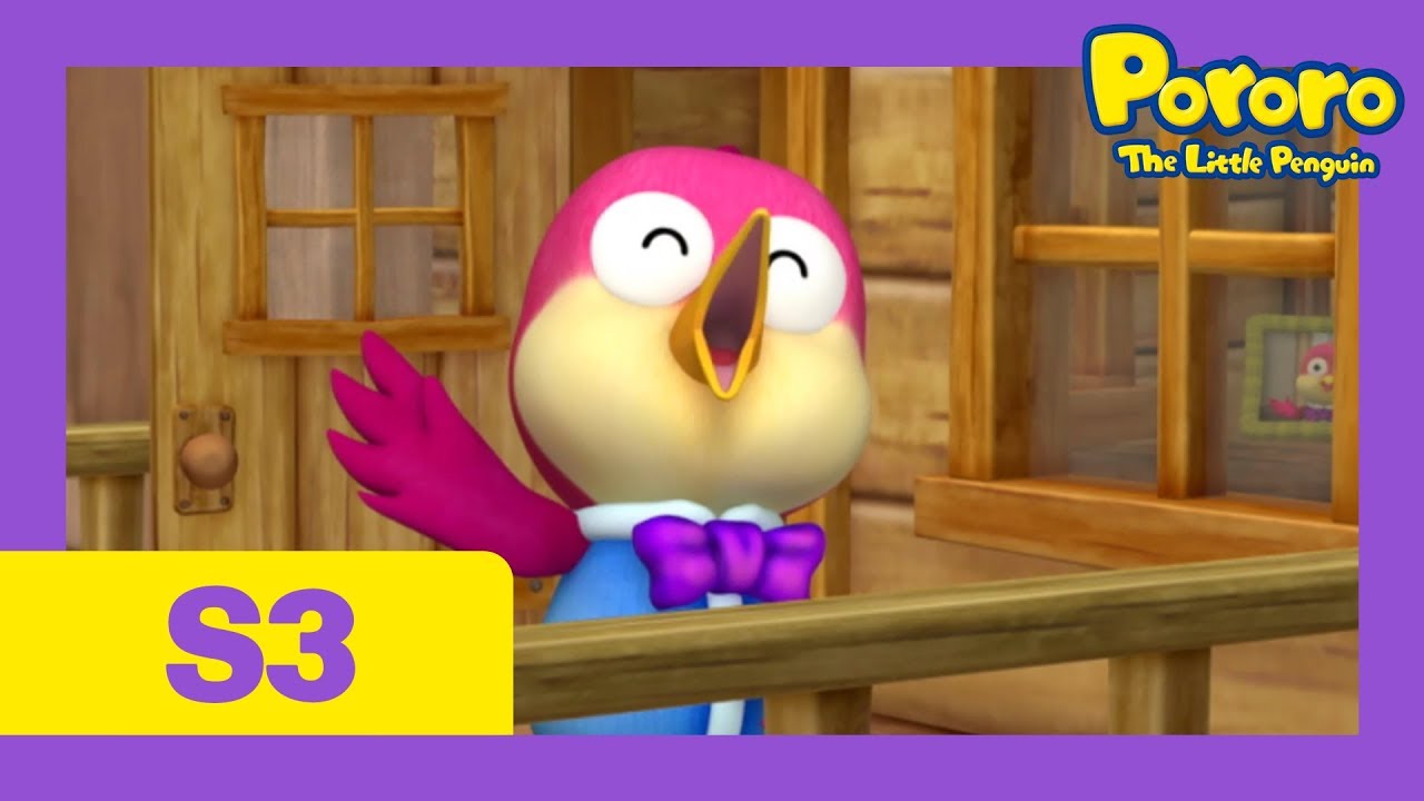 Pororo Português Brasil S3 | Episódio 28 paixao por cantar | Animação infantile