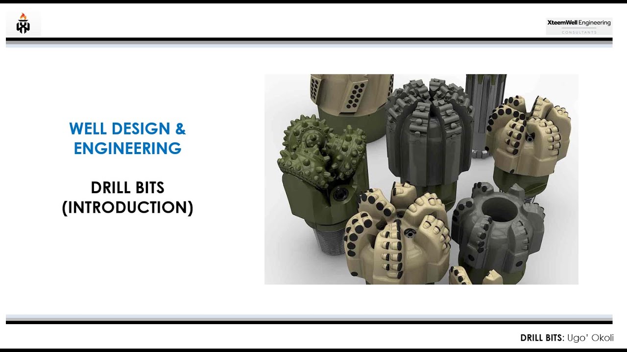 Well Design & Engineering: Drill Bits (Introduction) #drillingengineer #drillbits