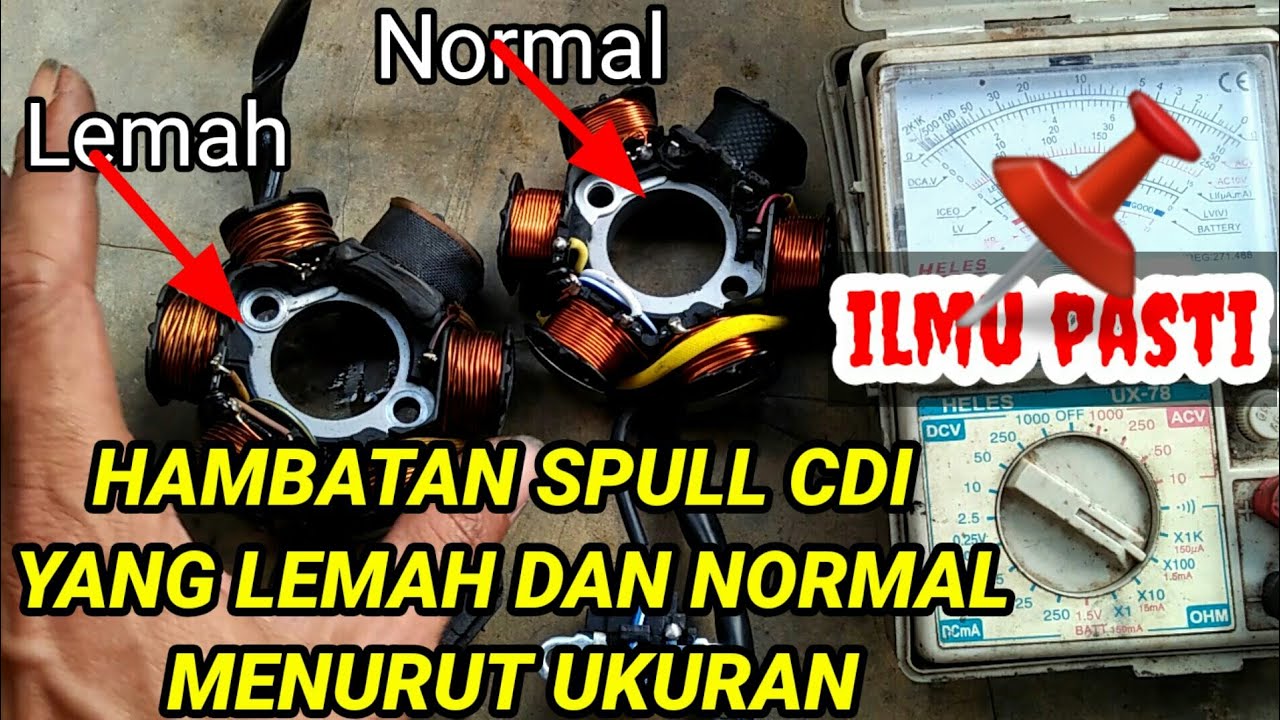 CARA CEK SPULL CDI MENGGUNAKAN AVOMETER LEBIH AKURAT