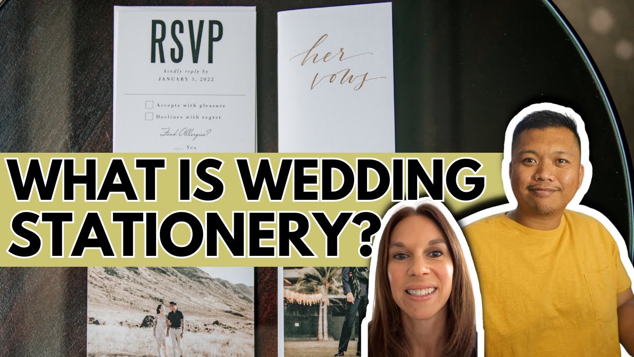Wedding Stationery 101: What IS wedding stationery? | Hawaii Wedding Podcast EP 2