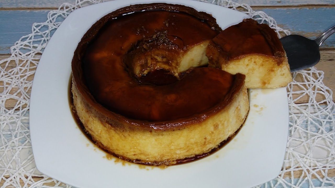 FLAN DE QUESO 15 min. en olla express 🍮