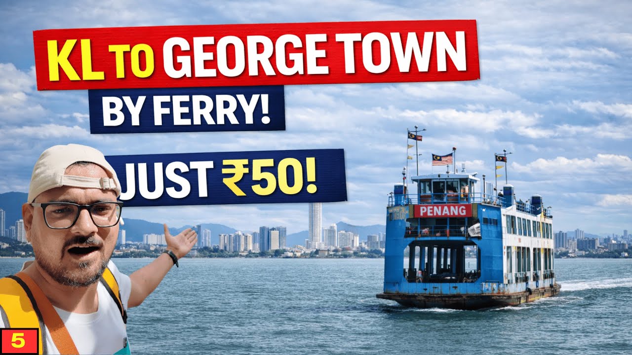 I traveled from Kuala Lumpur to George Town by Bus in 2026 and Here's What Happened