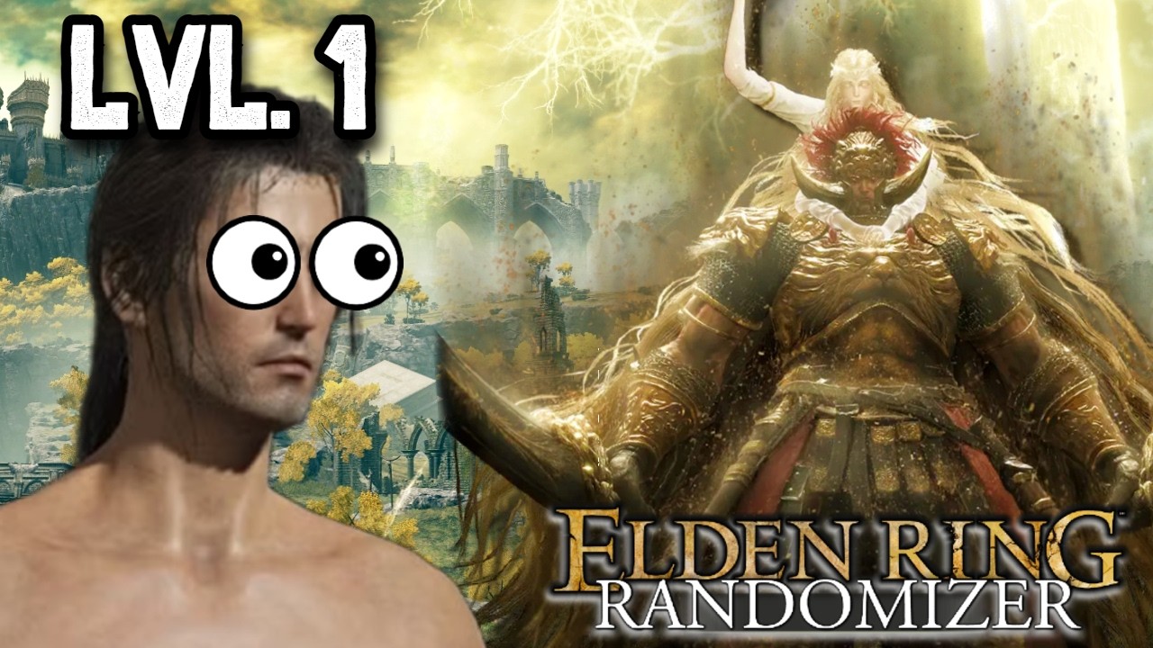THIS IS HELL ☠️ Beating ELDEN RING RANDOMIZER AT LEVEL 1 🔥[ ELDEN RING LIVE ]