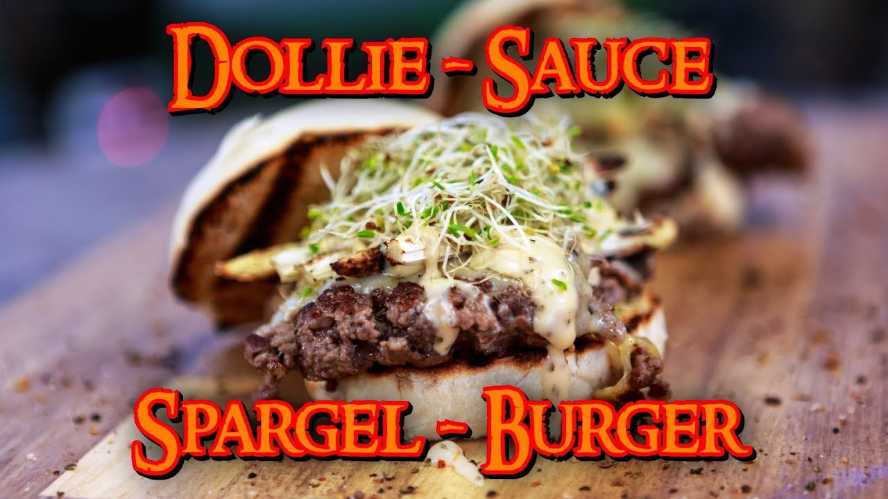 📷 DSS-Burger | Dollie Sauce - Spargel Burger mit Kabier Fleisch | Grill & Chill / BBQ & Lifestyle