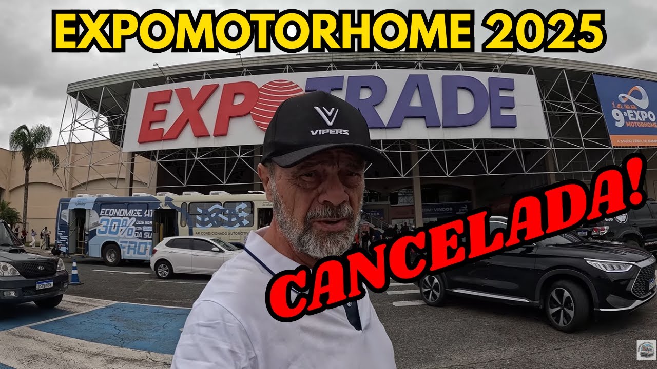 EXPOMOTORHOME 2025 INTERROMPIDA! MOSTRAMOS TUDO O QUE ACONTECEU!