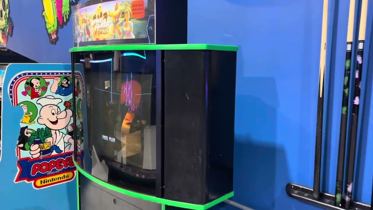 Street fighter EX Plus - showcase arcade cab