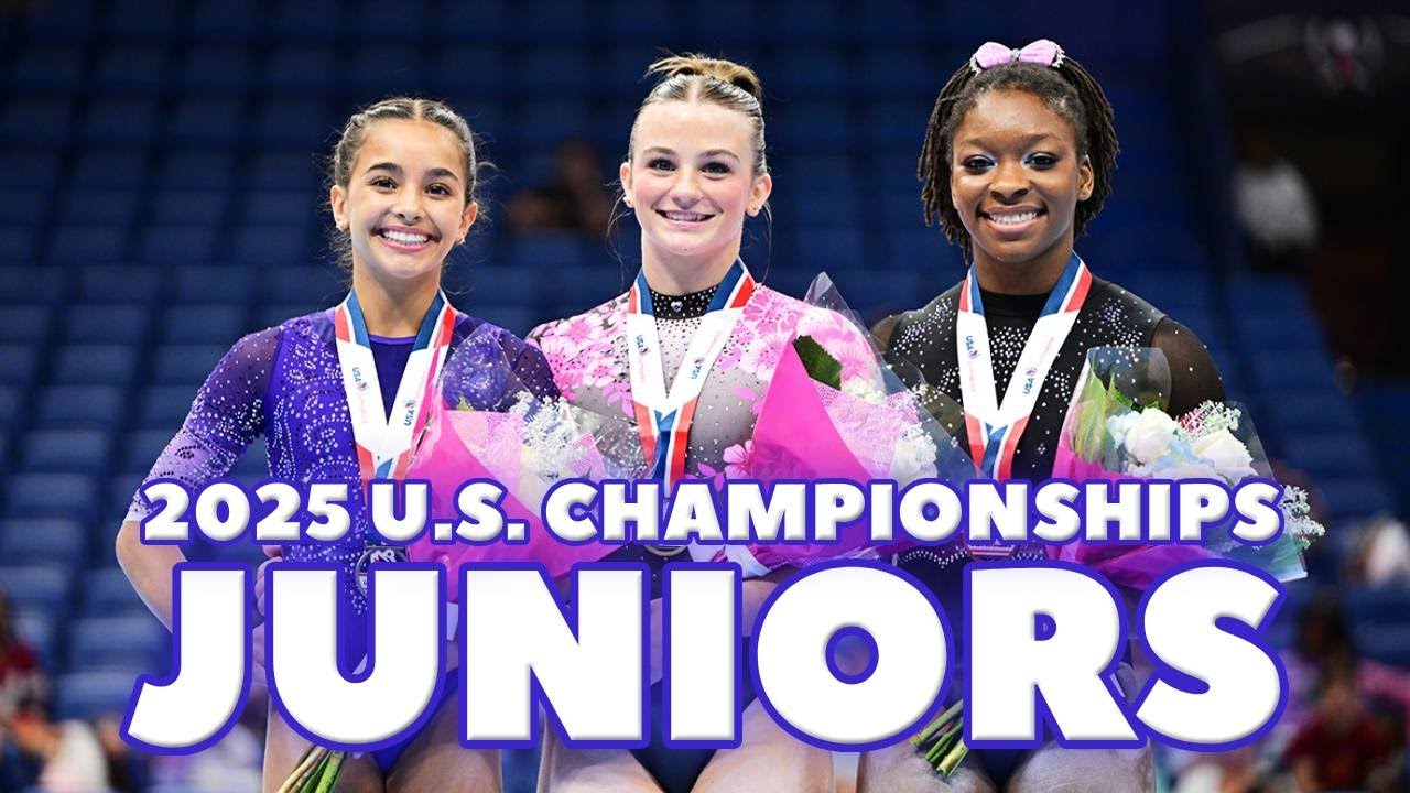 All Medal Winning Junior Routines at the 2025 U.S. Championships 🥇🥈🥉