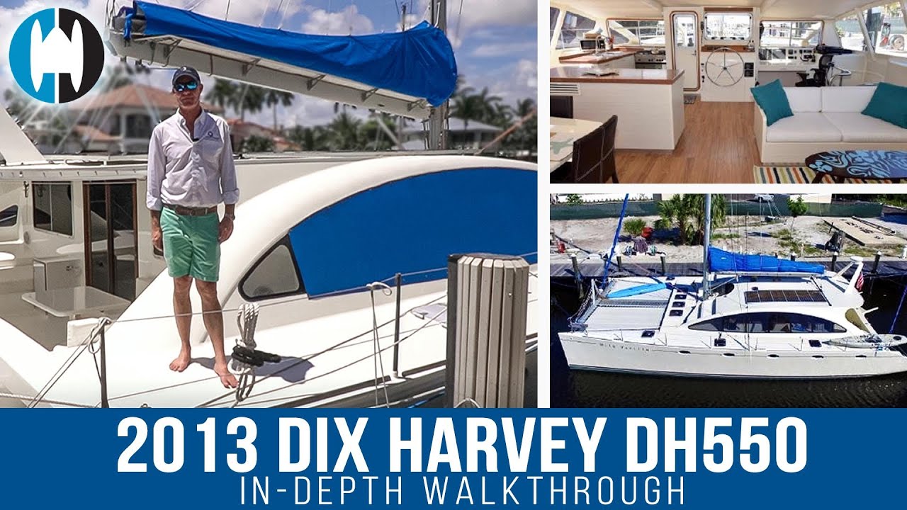 2013 Dix Harvey DH 550 Performance Catamaran for Sale 