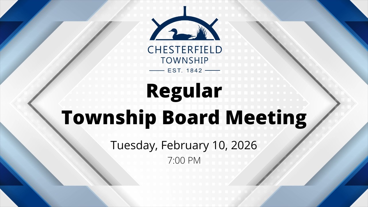 2.10.2026 - Charter Township of Chesterfield Regular Board Meeting