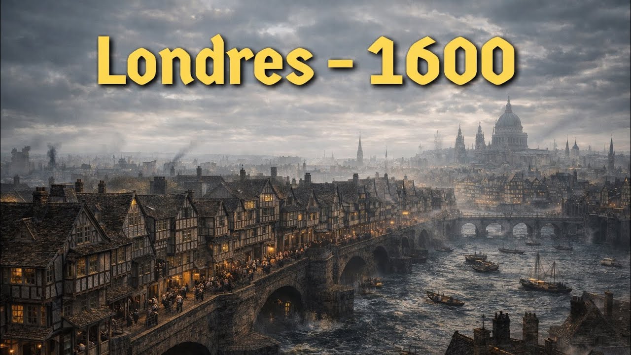 Londres 1600 — A Cidade Mais Caótica da História