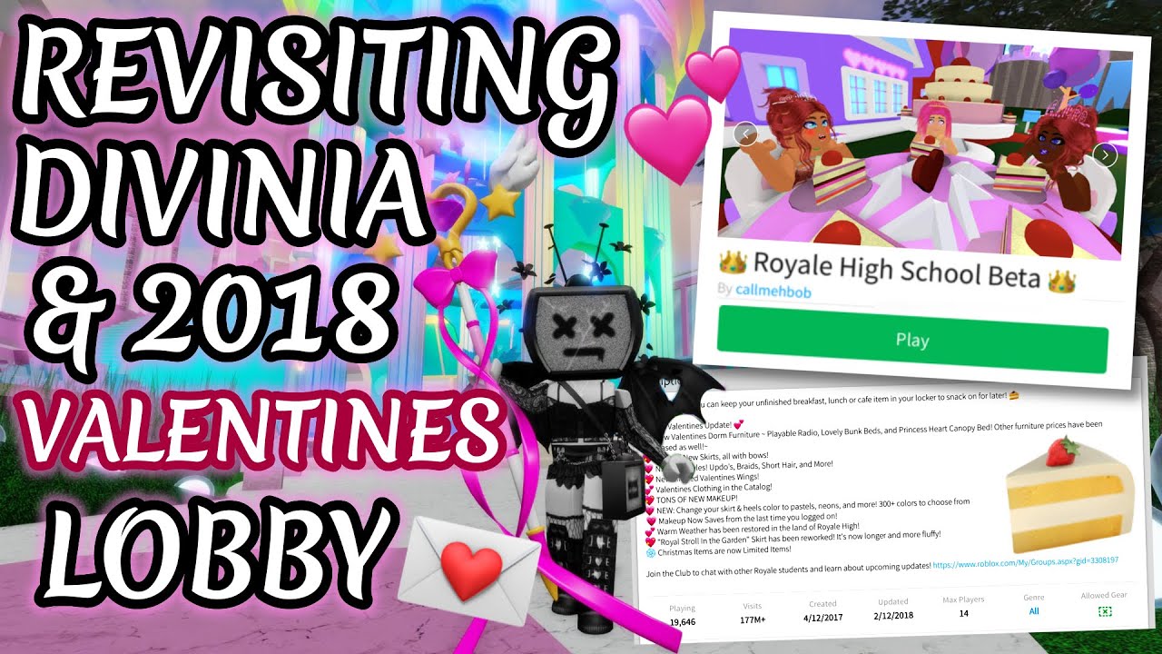 Revisiting OLD DIVINIA & 2018 Valentines Lobby!