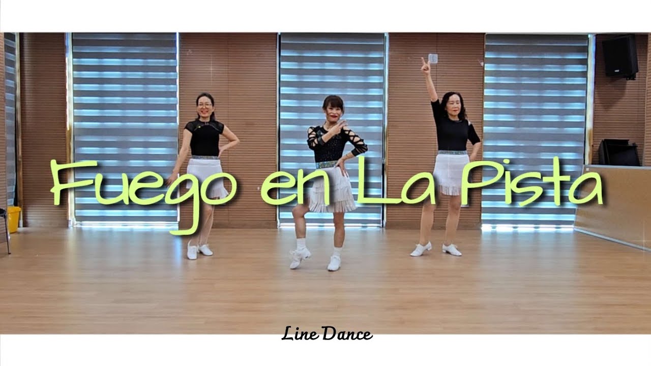 [정지현Linedance] Fuego en La Pista/ Beginner #댄스하러가자🎶🎶 #정라인댄스 ☎️010.7204.8856 #김해시청소년수련관 #demo