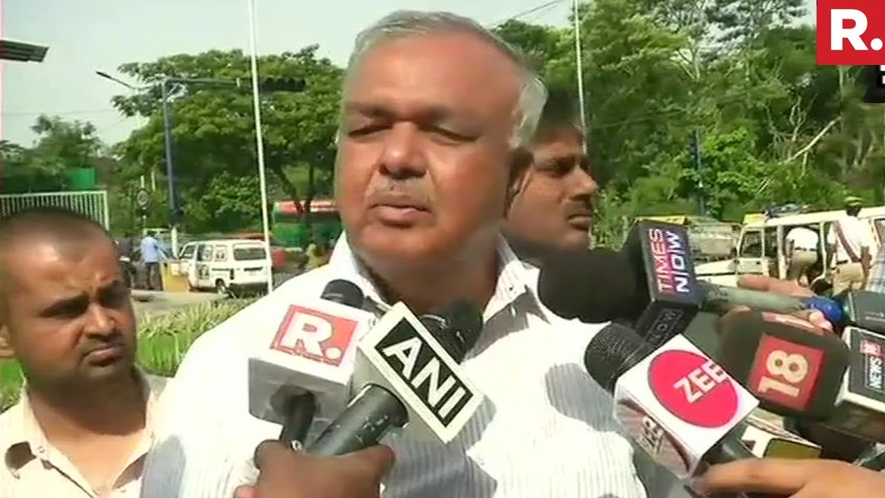 Ramalinga Reddy Speaks To Media Ahead Of Karnataka Floor Test