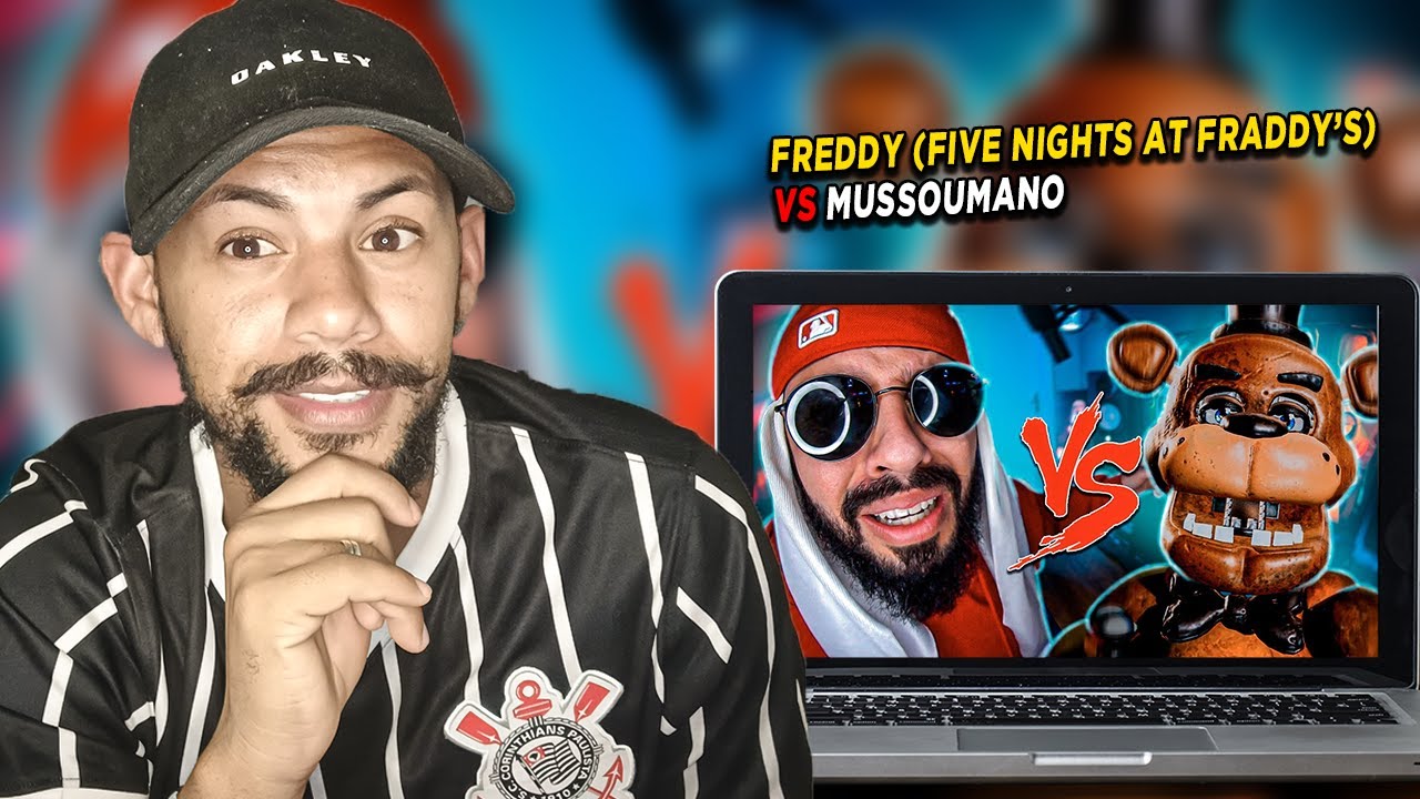 Freddy (Five Nights at Freddy&rsquo;s) Vs. Mussoumano - Batalha com Games (React)