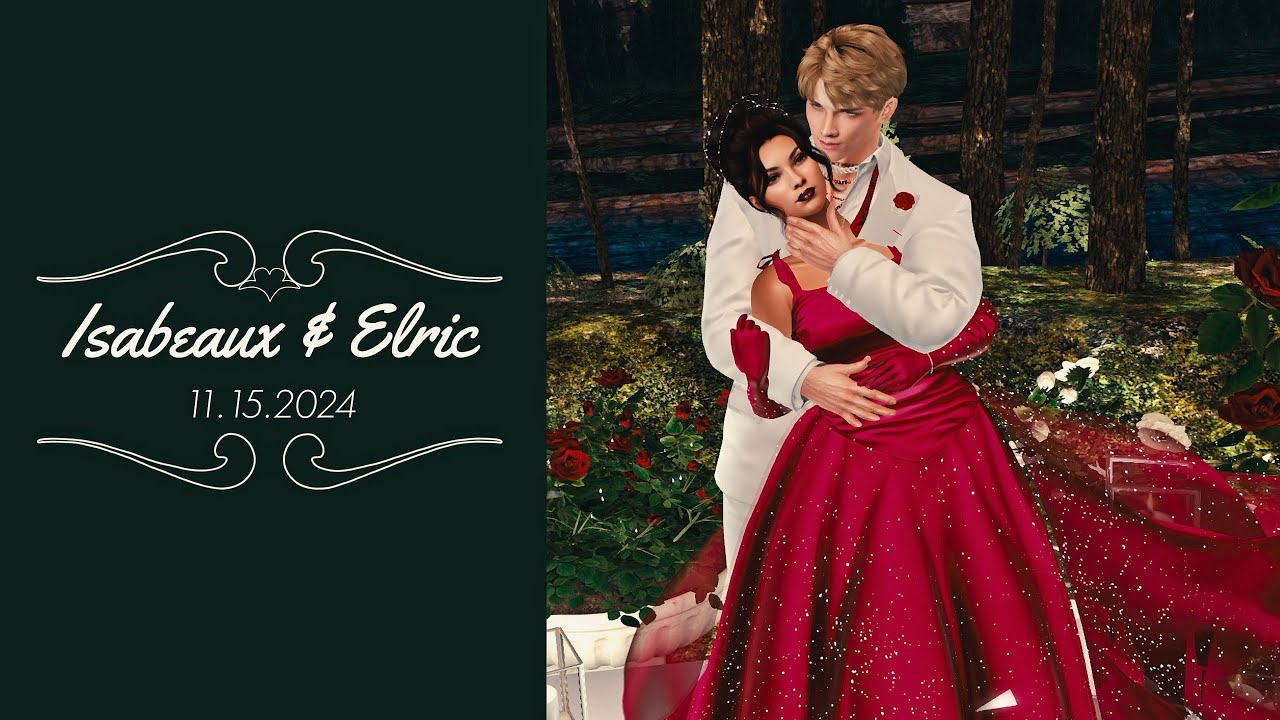 Collaring Ceremony For Isabeaux & Elric in Second Life
