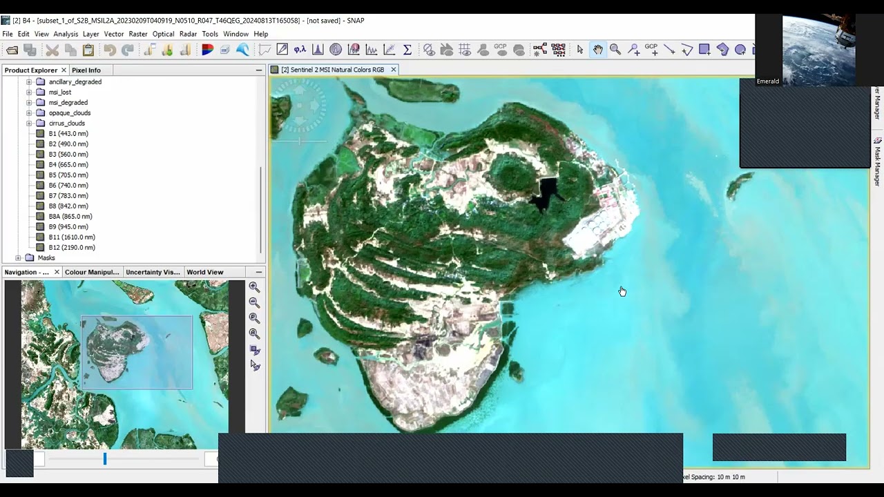 Resampling Sentinel-2 Bands in SNAP