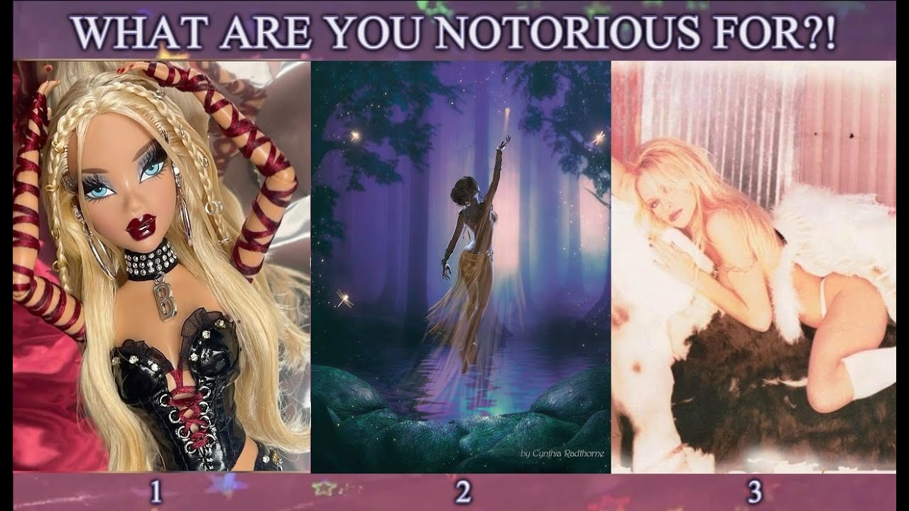 WHAT ARE YOU NOTORIOUS FOR?!👀🌟🤩TAROT PICK A CARD✨