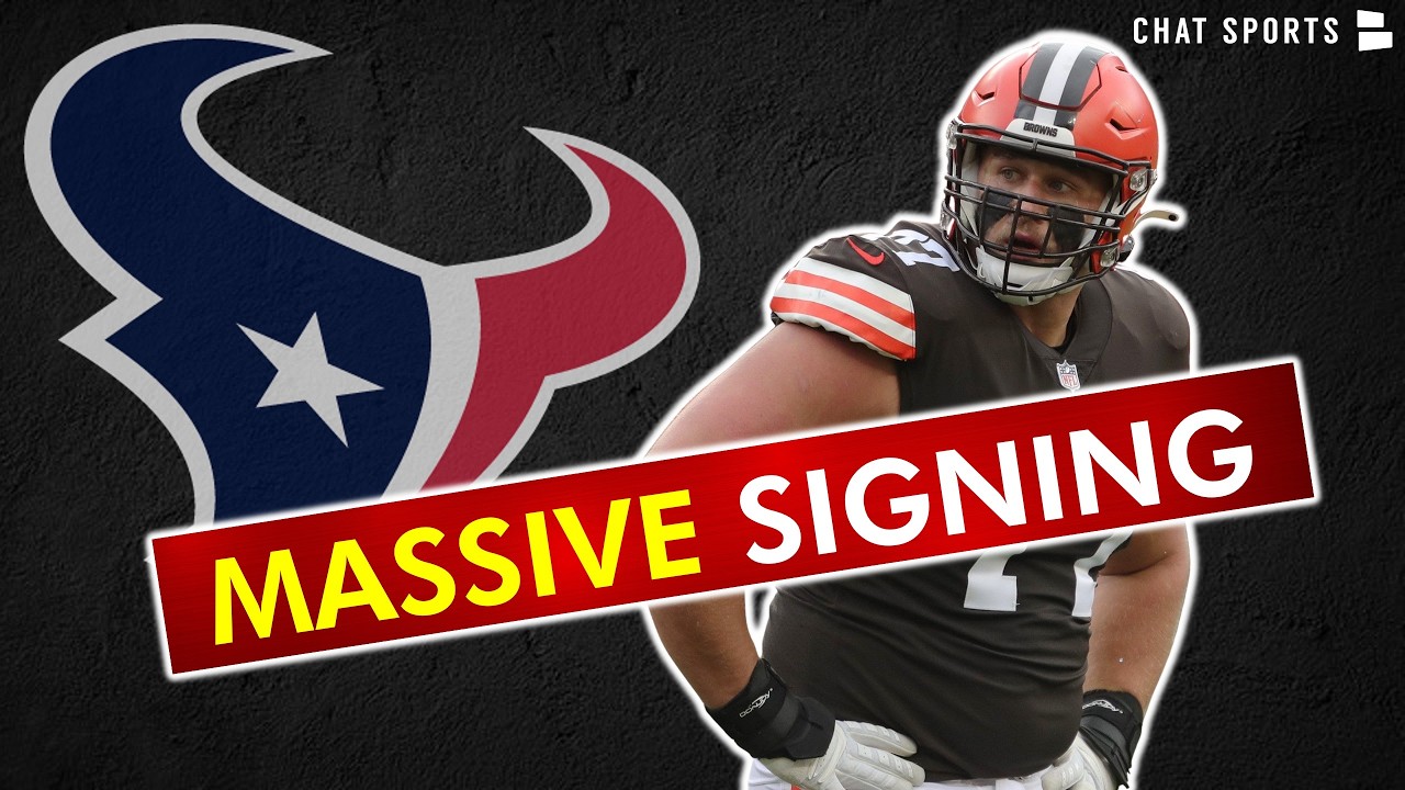 🚨TEXANS SIGNING ALERT 🚨 Nick Caserio Adds To Texans O-line With Wyatt Teller Signing