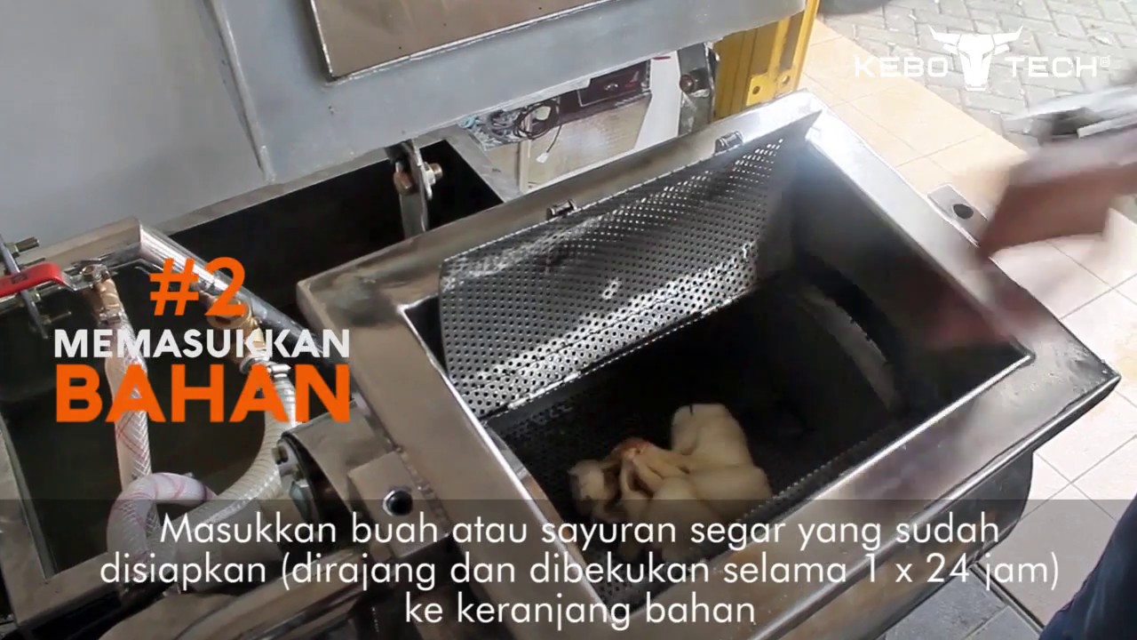 Cara Pengoperasian Mesin Vacuum Frying untuk Produksi Keripik Buah