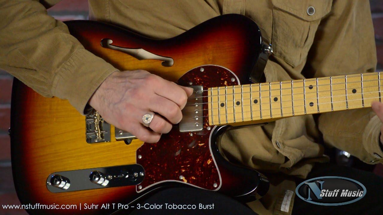 Suhr Alt T Pro - 3-Color Tobacco Burst | N Stuff Music