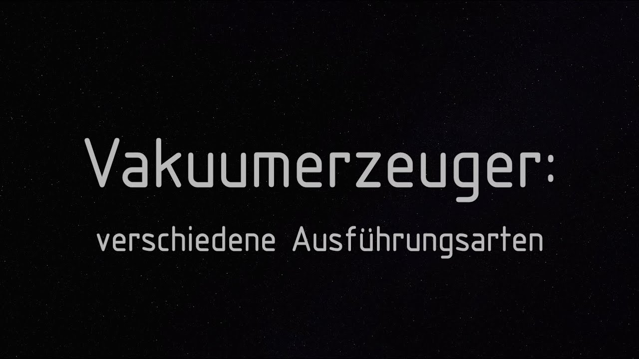 Vakuumerzeuger