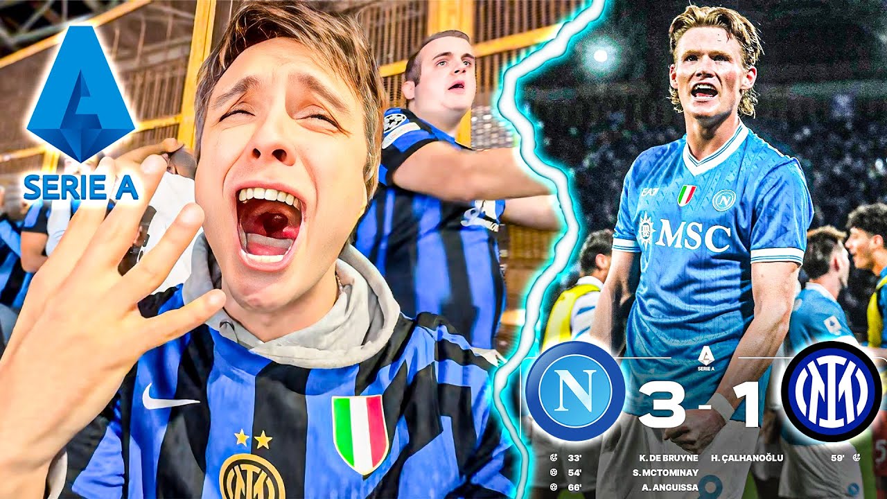 Napoli vs Inter 🔥| FURTO CLAMOROSO AL MARADONA 😱 | Serie A vlog