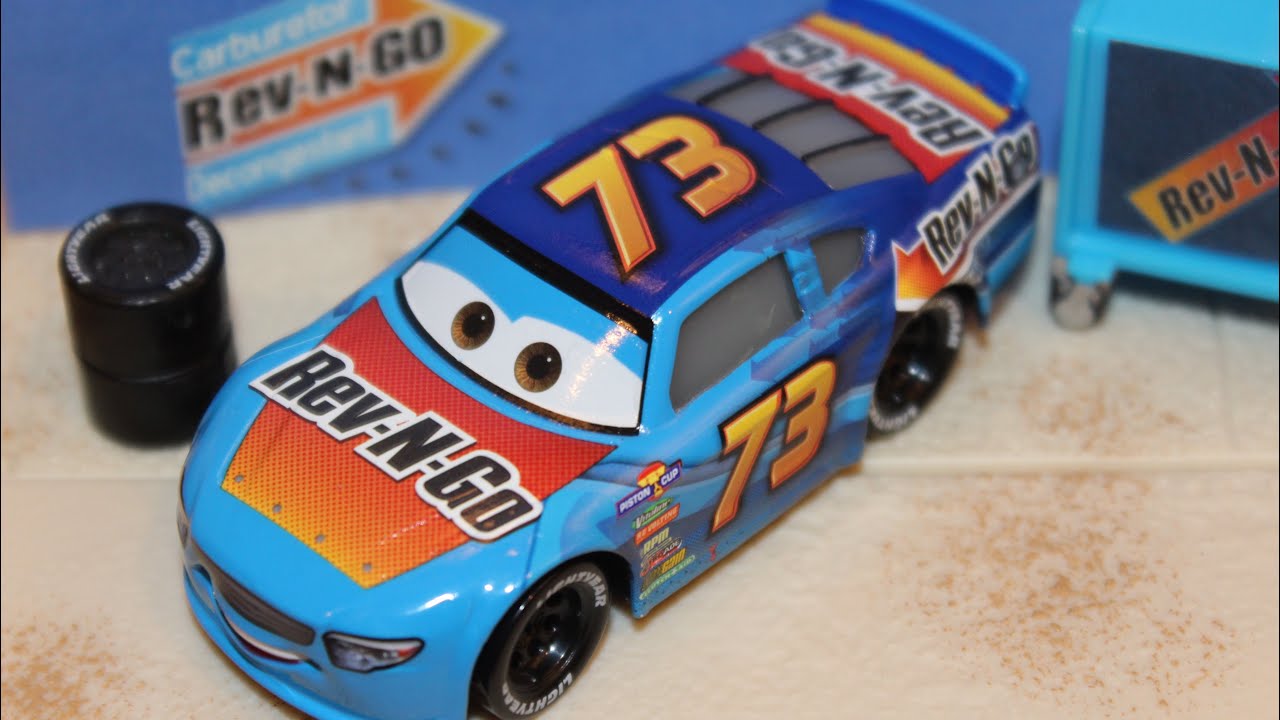 Mattel Disney Cars 3 Rev-N-Go #73 Piston Cup Racer (Forlorn Favorites Ep. 1)