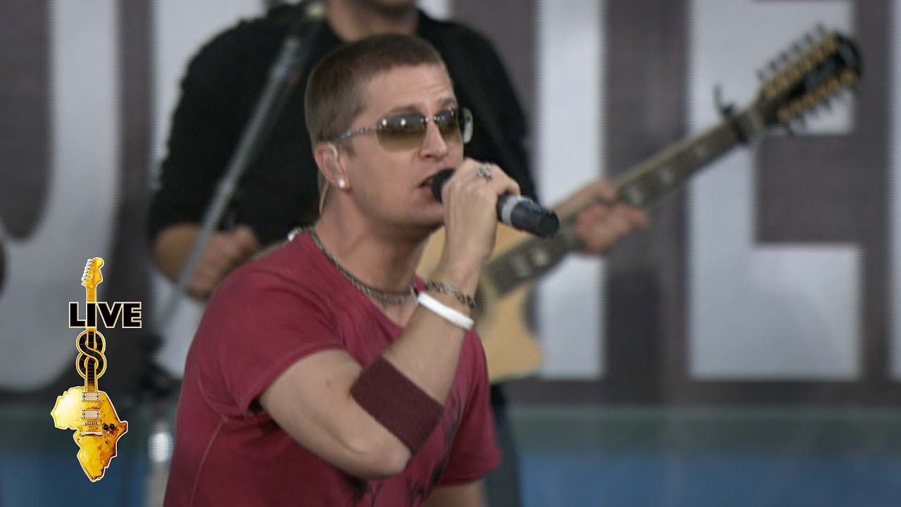 Rob Thomas - Something To Be (Live 8 2005)