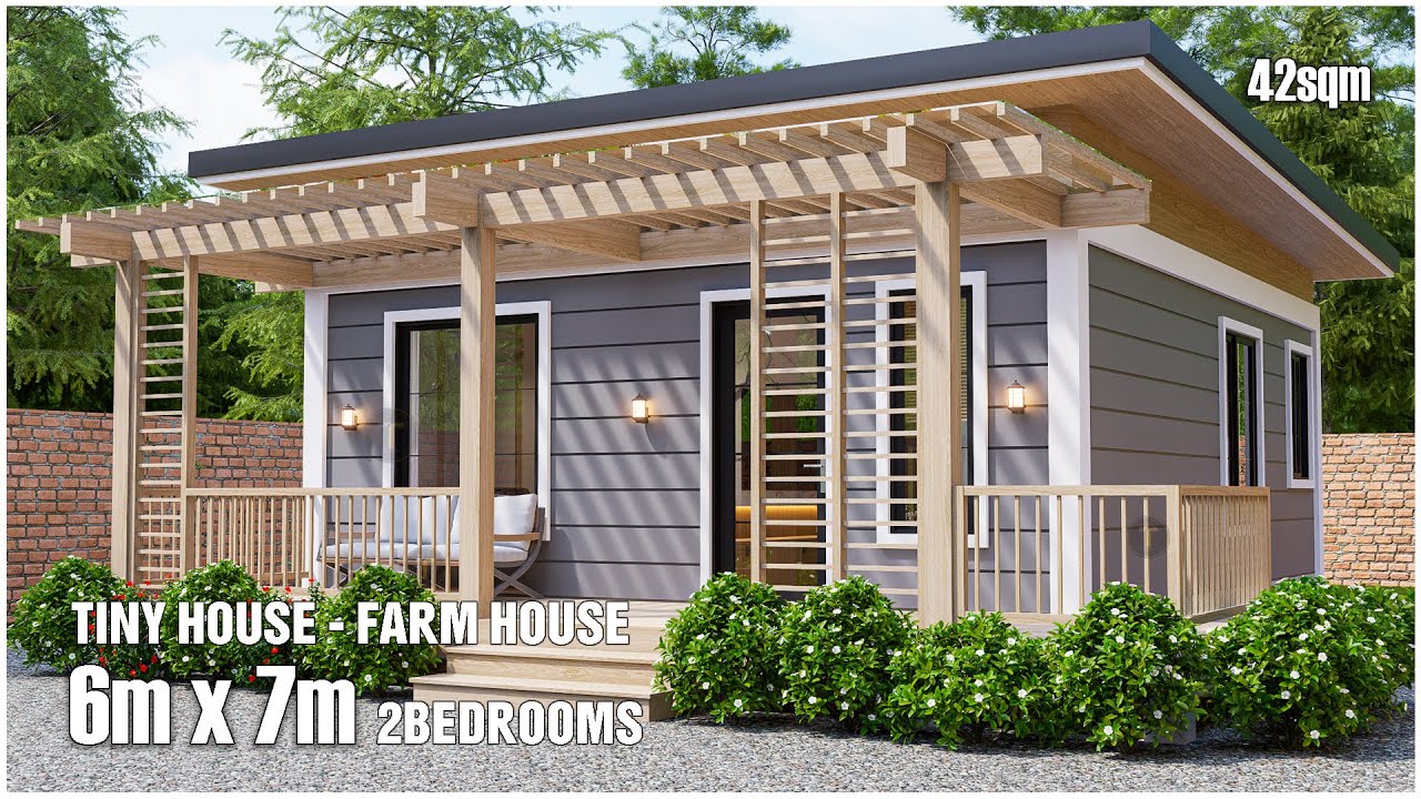 Tiny House Design | 6m x 7m | See Inside This Modern Small Home Tour