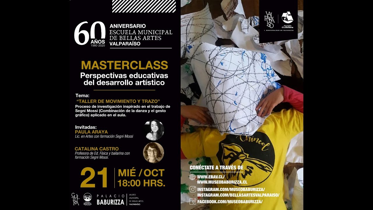 Masterclass: Exploraci&oacute;n Creativa -  Taller de Trazo y Movimiento