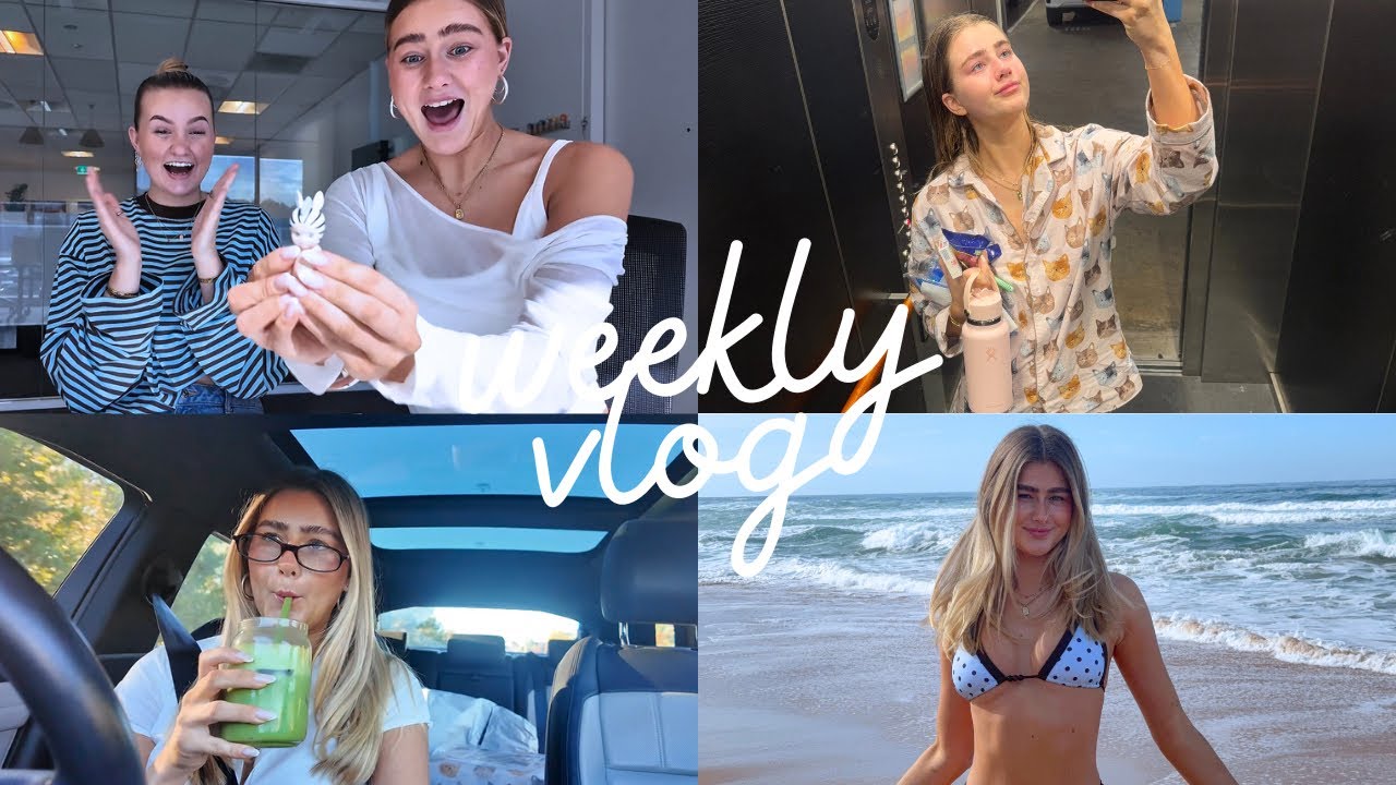 Realistic week in the life of an influencer ☁️✨🌺🌷