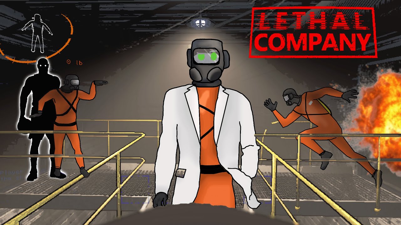 3 idiots jouent à lethal company