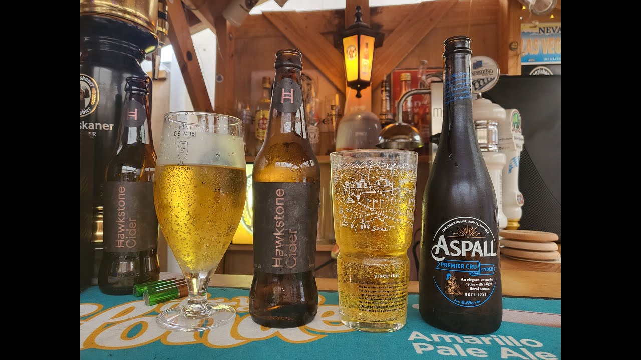 Jezza cider 😀 Hawkstone Cider 5.0% ABV Vs Aspall Cider 6.8% ABV