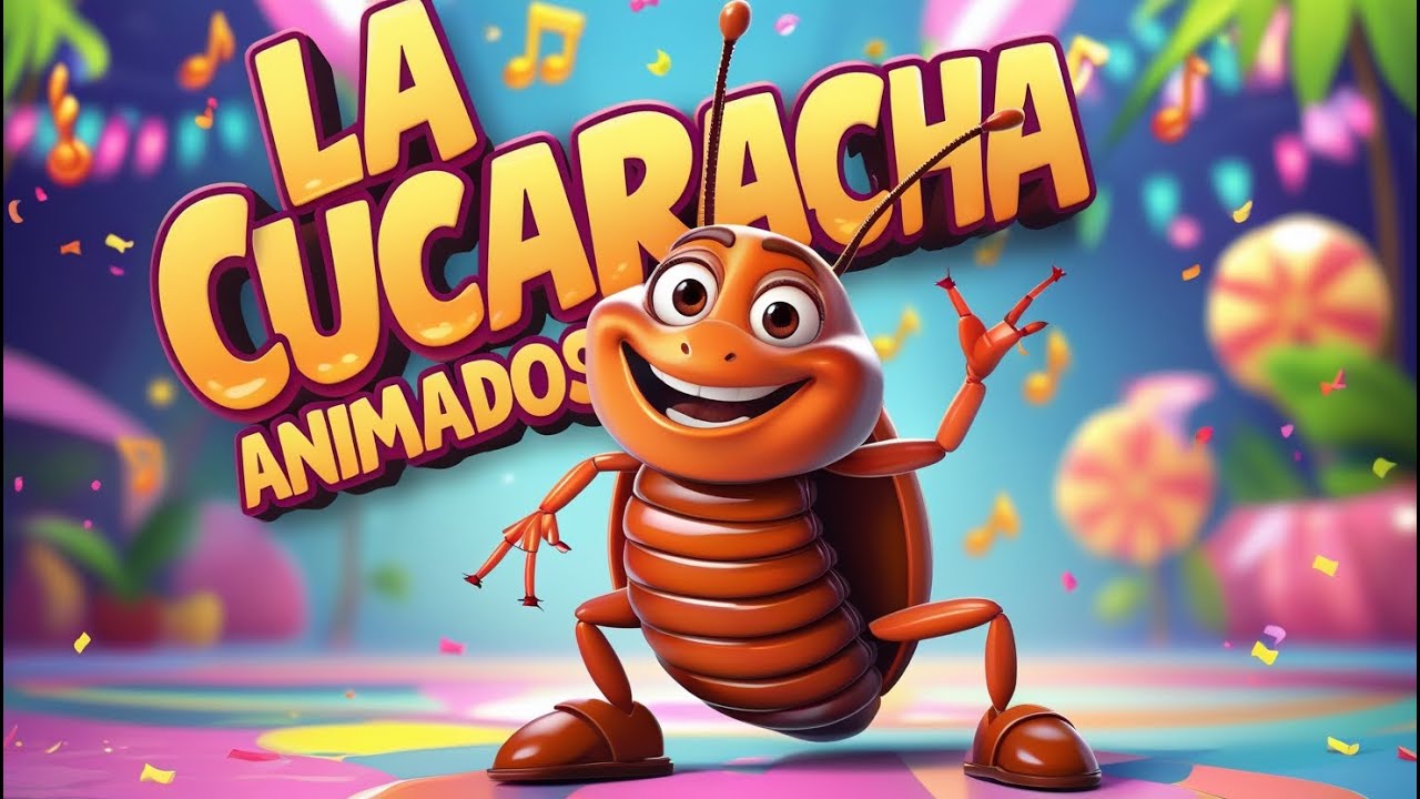 La Cucaracha ya no puede caminar  | Videos Para Niños | 2025 🪳🎶👶