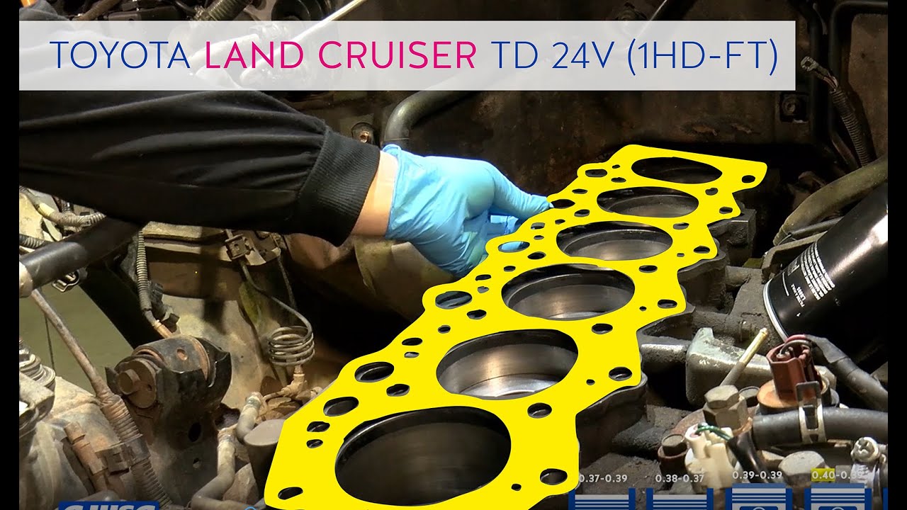 🚙 TOYOTA LAND CRUISER TD 24V 1HD FT | Engine repair - Reparación del motor