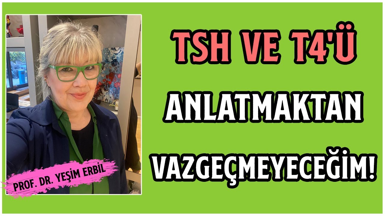 TSH ve T4'ü Anlatmaktan Vazgeçmeyeceğim! | En Basit Anlatım ile