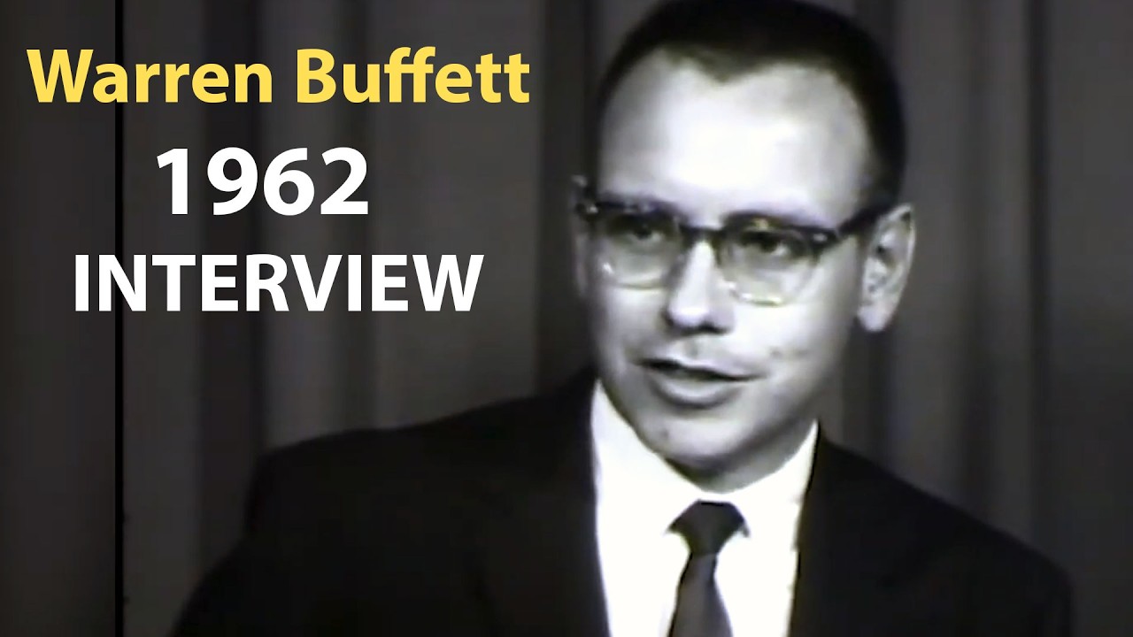 Young Warren Buffett | 1962 interview | Decoding the 1962 Downturn