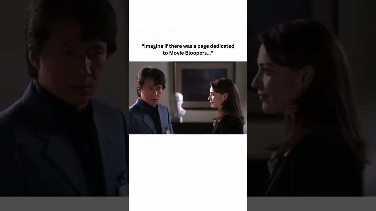 Heroine slaps Jackie Chan on sets #movie #moviebloopers #jackiechan #bloopers #funny