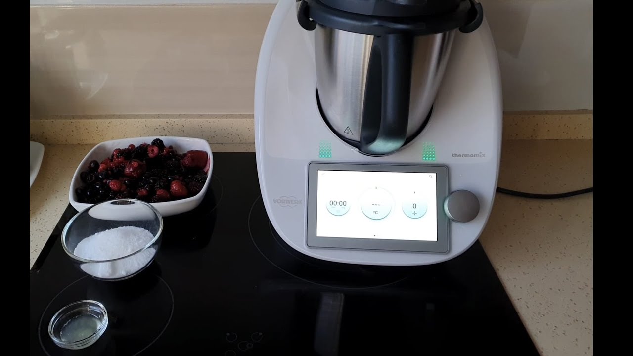 Mermelada de frutos rojos saludable