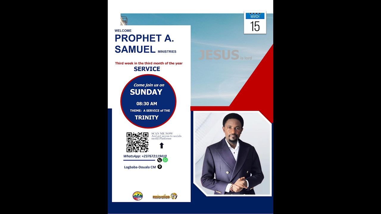 THMM~SUNDAY TRINITY SERVICE WITH PROPHET A. SAMUEL ||    15/03/2025 ||