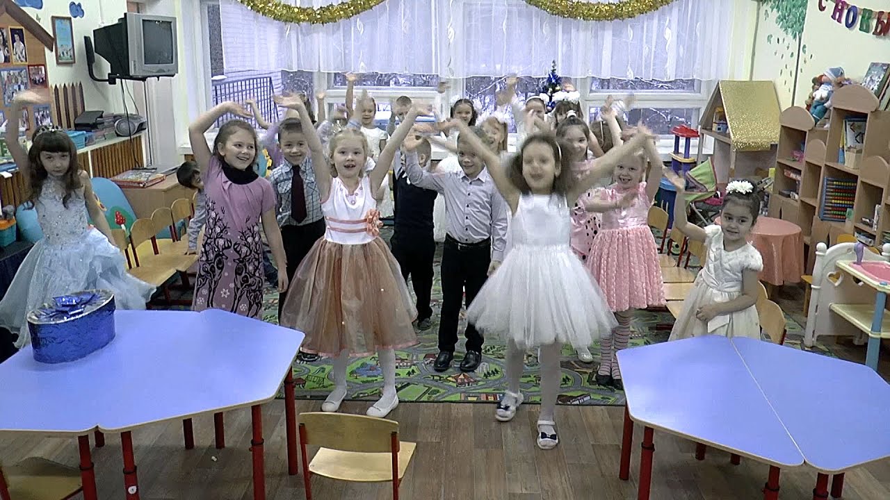 Gelukkig Nieuw jaar! De kleuterschool.